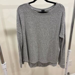Free Press Heather Gray Knit Top